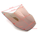 Windshield WindScreen Double Bubble For Kawasaki ZX12R ZX 12R (2000-2001) 6 Color Generic