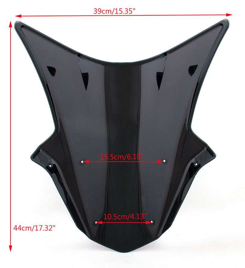 Windshield Double Bubble For Kawasaki ZX1R ZX 1R (211-215) 6 Color