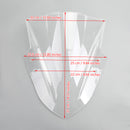 Universal 7/8'' 22mm Handlebar ABS Plastic Motorcycle Windshield WindScreen Generic