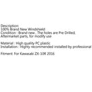 Windshield WindScreen Double Bubble For Kawasaki ZX-10R (2016-2020) 7 Color Generic