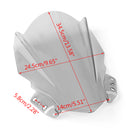 ABS Motorcycle Windshield Windscreen For Kawasaki Ninja 250SL 2015-2017 Generic