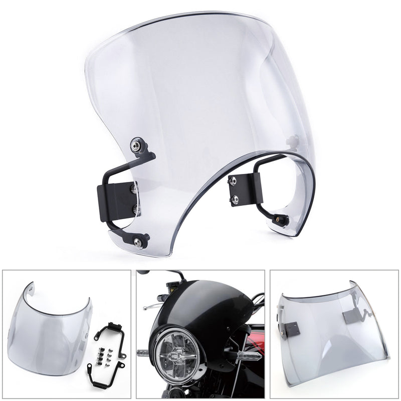 ABS Windscreen Windshield Cafe Racer Wind Protector for Kawasaki Z900RS 2018 Generic