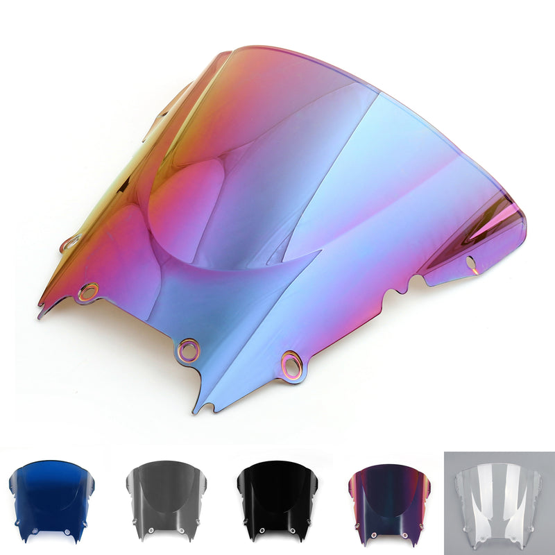 Windshield Windscreen Double Bubble For Yamaha YZF 600 R6 (1998-2002) 7 Color