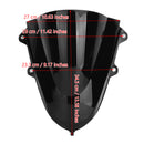 ABS Plastic Motorcycle Windshield WindScreen for Yamaha YZF R15 V3 2017-2020 Generic