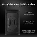 Update Backpack Strap Mount + Double J-Hook fit for GoPro Action Camera