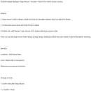 Update Backpack Strap Mount + Double J-Hook fit for GoPro Action Camera