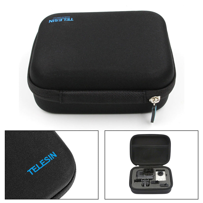 TELESIN L/M/S Size Carry Bag Case Box for GoPro Hero 7 6 5 4 3 2 SJCAM SJ4000