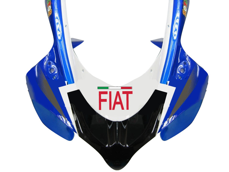 Fairings 2004-2005 Kawasaki ZX 10R Blue White FIAT Racing Generic