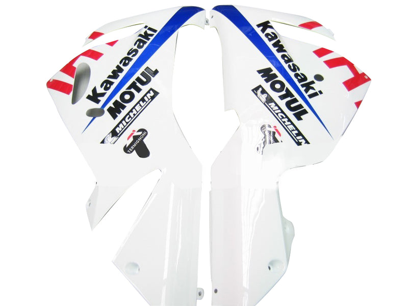 Fairings 2004-2005 Kawasaki ZX 10R Blue White FIAT Racing Generic