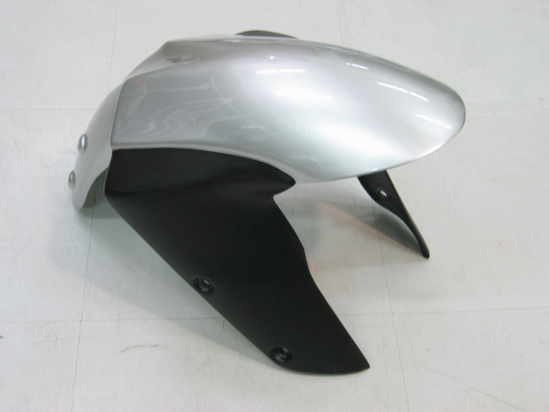 Fairings 2004-2005 Kawasaki ZX 10R Silver Black Ninja Racing Generic