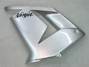 Fairings 2004-2005 Kawasaki ZX 10R Silver Black Ninja Racing Generic