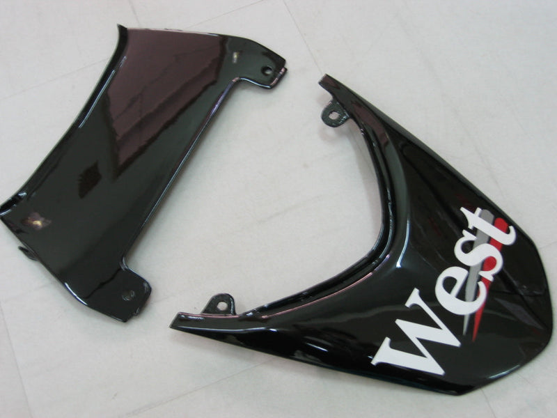 Fairings 2004-2005 Kawasaki ZX 10R Black White West Ninja  Generic