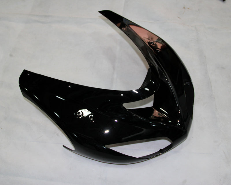 Fairings 2006-2007 Kawasaki ZX 10R Black Red Flame Racing Generic