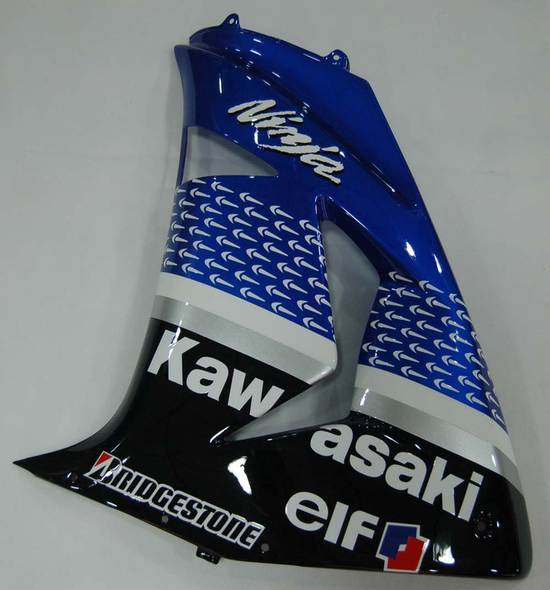 Fairings 2006-2007 Kawasaki ZX 10R Blue Black No.56 Nakano Racing Generic