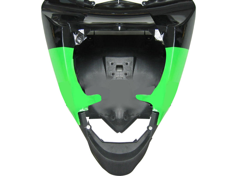 Fairings 2008-2010 Kawasaki ZX10R Green Black ZX10R  Generic