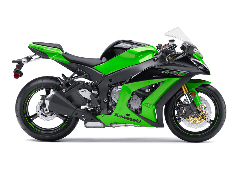 Fairings 2011-2015 Plastics Kawasaki ZX10R Ninja Green ZX10R Racing Generic