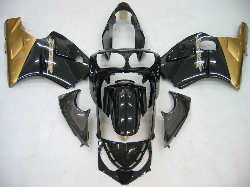 Fairings 2000-2001 Kawasaki ZX12R Black & Gold ZX12R  Generic