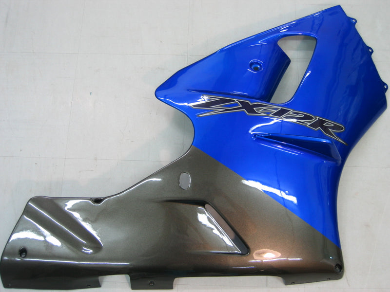 Fairings 2000-2001 Kawasaki ZX12R Blue & Black ZX12R Racing Generic