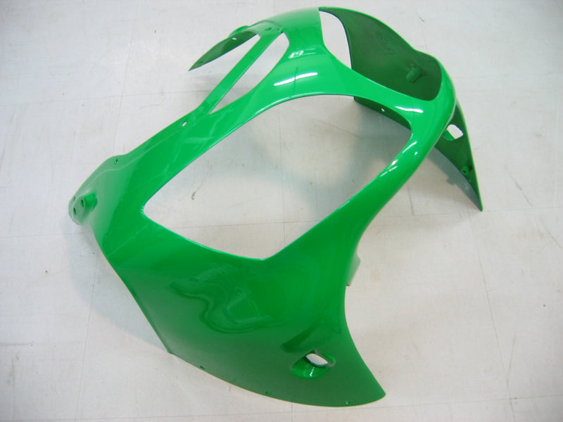 Fairings 2000-2001 Kawasaki ZX12R Green & Black ZX12R Racing Generic