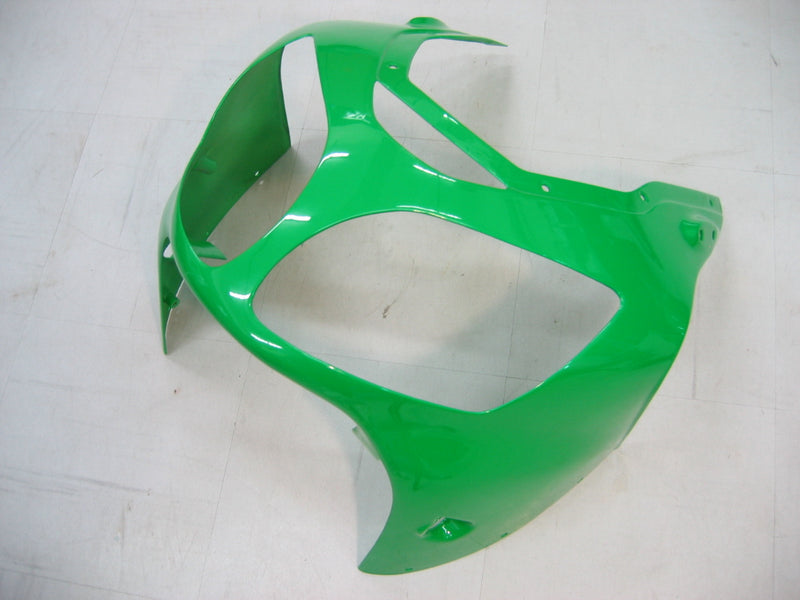 Fairings 2000-2001 Kawasaki ZX12R Green & Black ZX12R Racing Generic