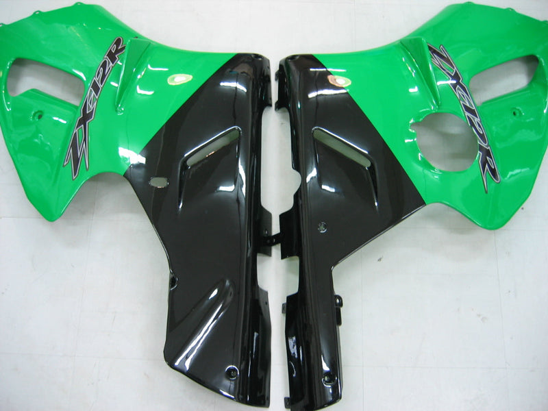 Fairings 2000-2001 Kawasaki ZX12R Green & Black ZX12R  Generic