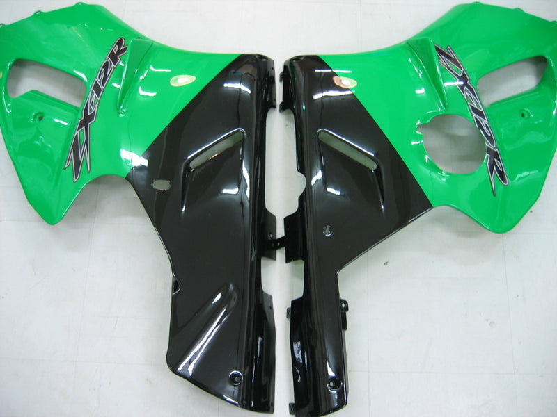 Fairings 2000-2001 Kawasaki ZX12R Green & Black ZX12R Racing Generic