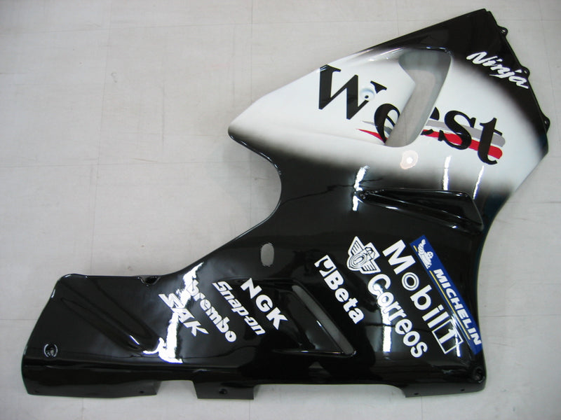 for-ninja-zx12r-2000-2001-black-white-west-bodywork-fairing-abs-injection-molded-plastics-set-4