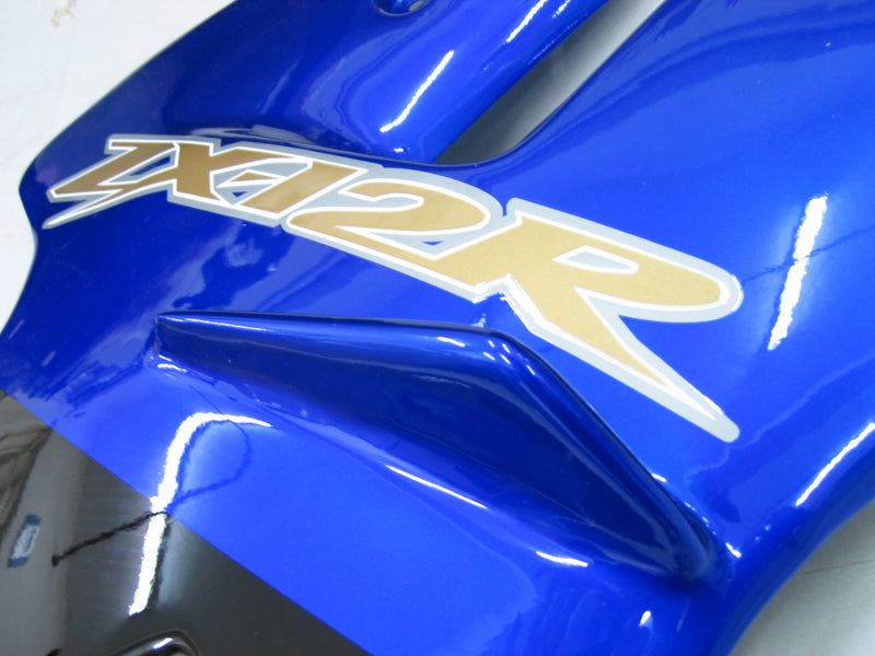 Fairings Kawasaki ZX12R Ninja Blue Black ZX12R Racing (2002-2005) Generic