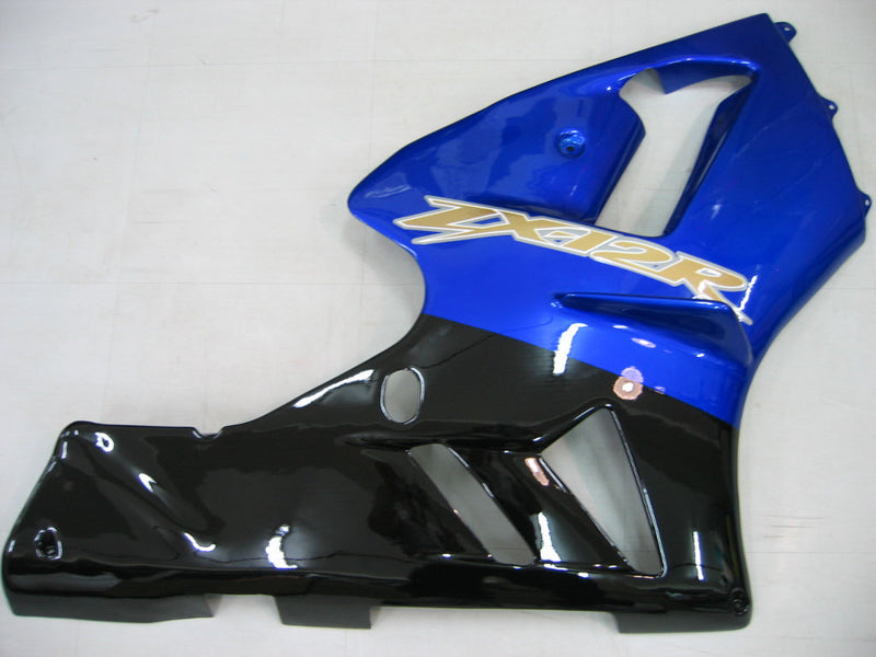 Fairings Kawasaki ZX12R Ninja Blue Black ZX12R  (2002-2005) Generic