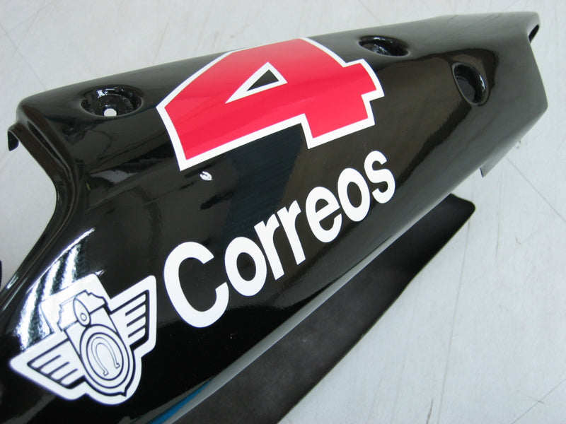 Fairings Kawasaki ZX12R Ninja Black White West Racing (2002-2005) Generic