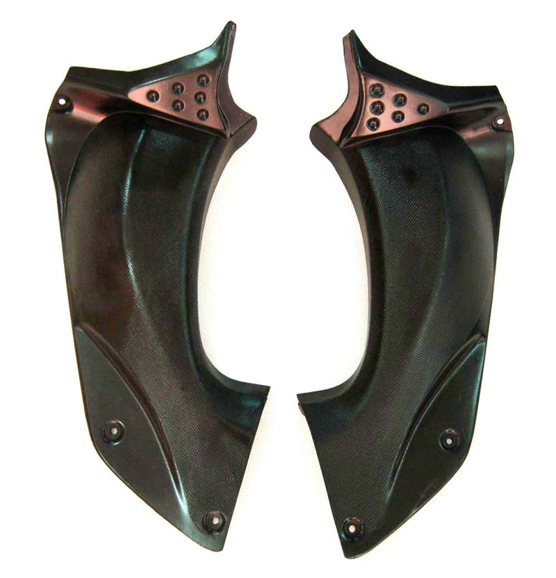 Fairings 2006-2011 Kawasaki ZX14R Black & Green Flame Ninja Racing Generic