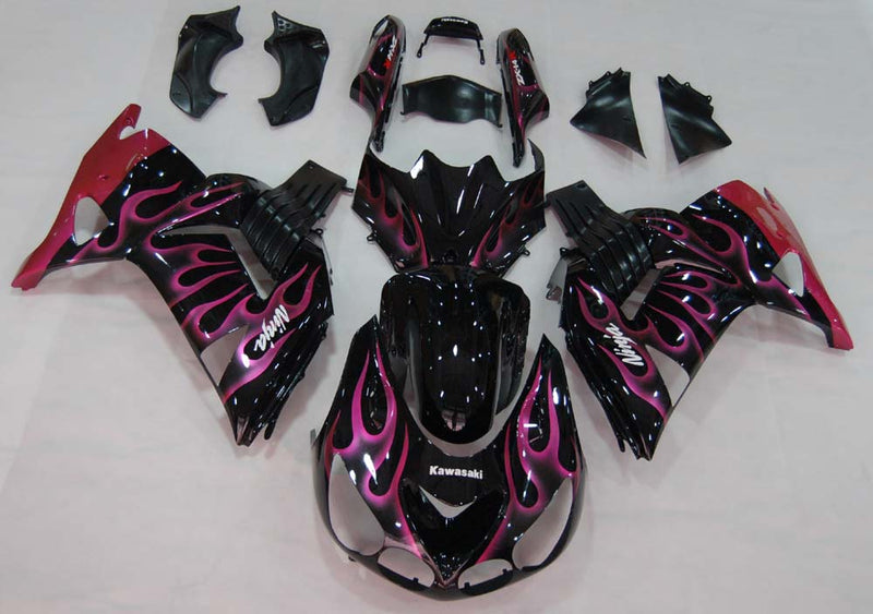 for-ninja-zx14r-2006-2011-black-purple-bodywork-fairing-abs-injection-molded-plastics-set-4