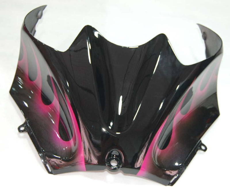 Fairings 2006-2011 Kawasaki ZX14R Black & Purple Flame Ninja  Generic