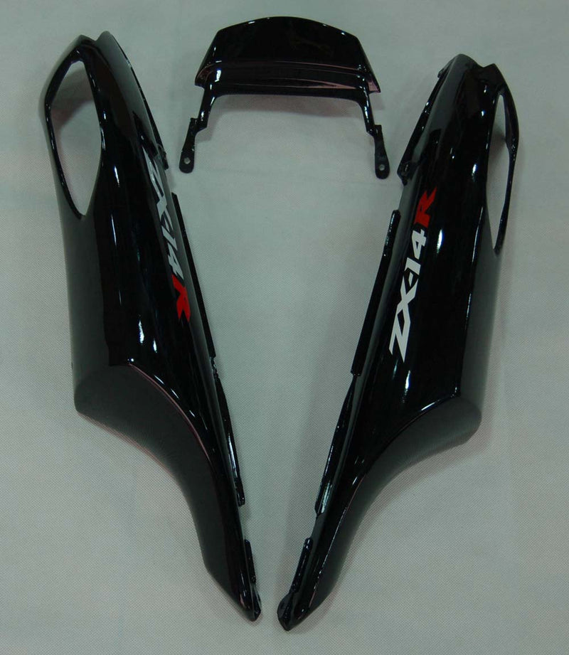 Fairings 2006-2011 Kawasaki ZX14R Black Ninja Racing Generic
