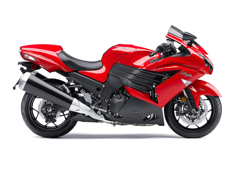 Fairings Plastics 2012-2022 Kawasaki ZX14R Ninja Red Racing Generic