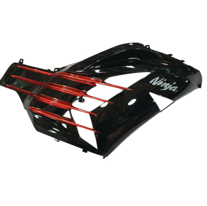 Fairings Plastics 2012-2022 Kawasaki ZX14R Ninja Orange Black Racing Generic