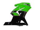 Fairings 2008-2012 Kawasaki ZX250R EX250 Green Black Ninja ZX250 Racing Generic
