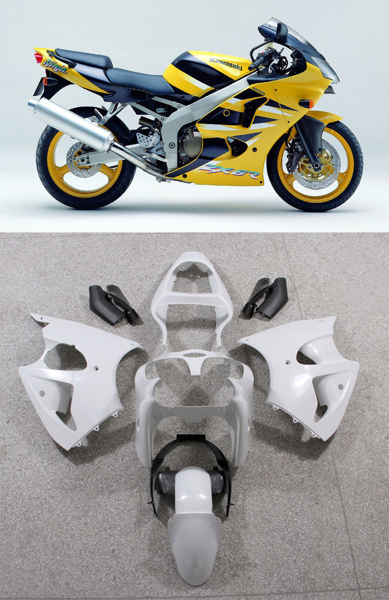 Fairing Kit For Kawasaki ZX6R 636 2000-2002 ZZR600 2005-2008