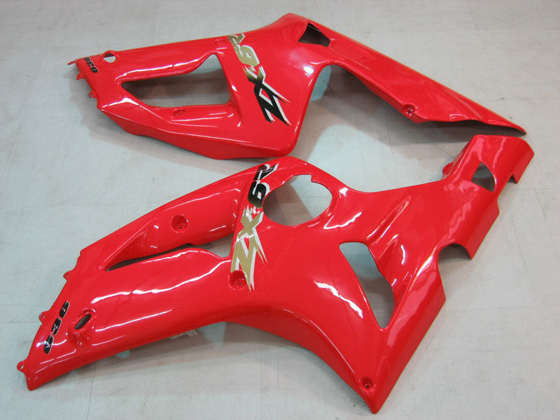 Fairings 2003-2004 Kawasaki ZX6R 636 Red Ninja  Generic