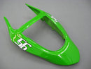 Fairings 2003-2004 Kawasaki ZX6R 636 Green Black No.56 ELF Racing Generic
