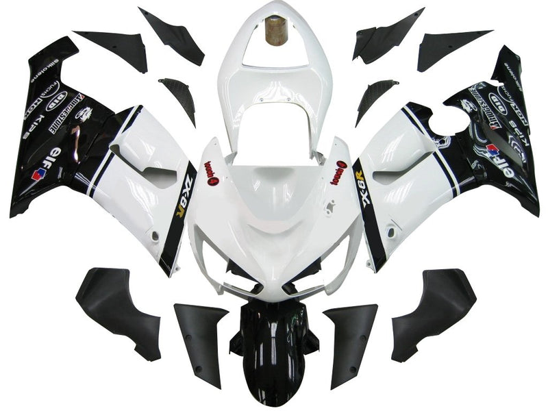 For ZX6R 636 (2005-2006) Bodywork Fairing ABS Injection Molded Plastics Set 32 Color Generic
