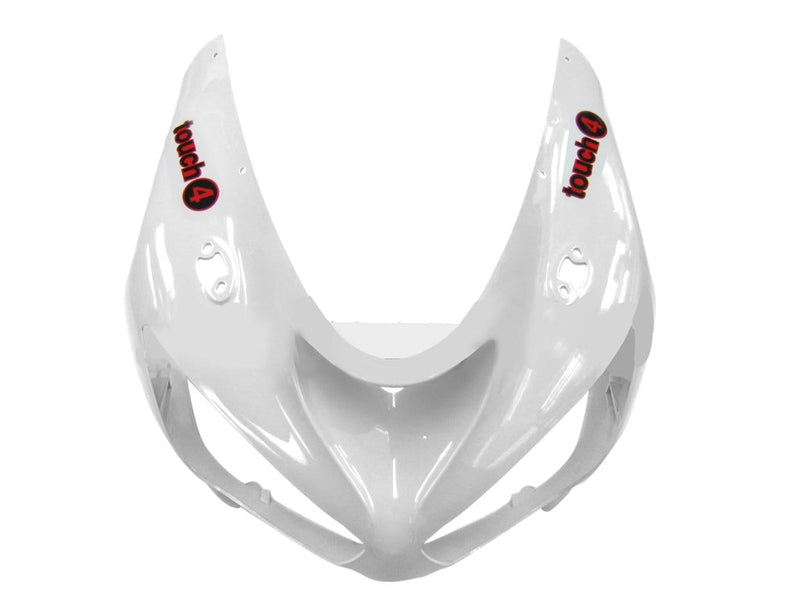 Fairings 2005-2006 Kawasaki ZX6R 636 White Black elf ZX6R  Generic