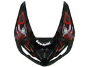Fairings 2005-2006 Kawasaki ZX6R 636 Black & Red Flame Ninja Racing Generic