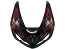 Fairings 2005-2006 Kawasaki ZX6R 636 Black & Red Flame Ninja  Generic