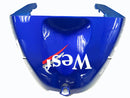 Fairings  2005-2006 Kawasaki ZX6R 636 Blue White West  Racing Generic