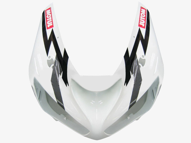 Fairings 2005-2006 Kawasaki ZX6R 636 White Black Corona  Generic