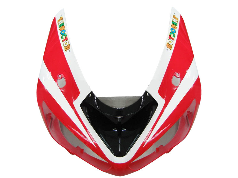 Fairings 2005-2006 Kawasaki ZX6R 636 Red White Black Ninja  Generic