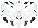 Fairings 2005-2006 Kawasaki ZX6R 636 White ZX6R Ninja Racing Generic
