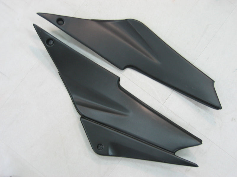 Fairings 2005-2006 Kawasaki ZX6R 636 Silver & Red Flame Ninja  Racing Generic