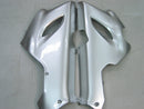 Fairings 2005-2006 Kawasaki ZX6R 636 Silver & Red Flame Ninja   Generic